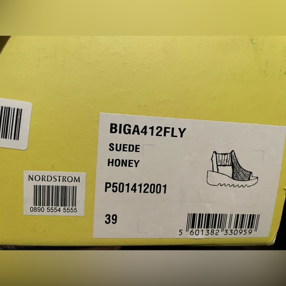 FLY LONDON WOMEN'S BIGA412FLY LIGHTWEIGHT WEDGE ROUND TOE PULL-ON SANDAL size 39 - Picture 6 of 6